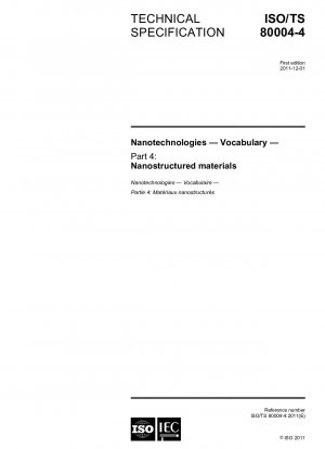 Nanotechnologien - Vokabeln - Teil 4: Nanostrukturierte Materialien