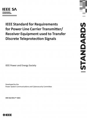 IEEE-Standard für Anforderungen an Sende-/Empfangsgeräte für Stromleitungsträger, die zur Übertragung diskreter Signalübertragungssignale verwendet werden