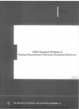 IEEE-Standardmethoden zum Testen von Monochrom-Fernsehempfängern