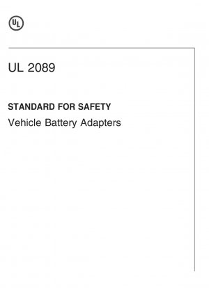 UL-Standard für Sicherheitsfahrzeug-Batterieadapter
