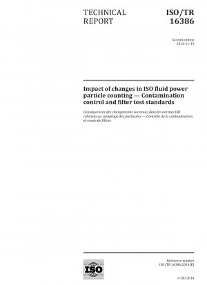 Auswirkungen von Änderungen bei der ISO-Fluidtechnik-Partikelzählung – Kontaminationskontroll- und Filterteststandards