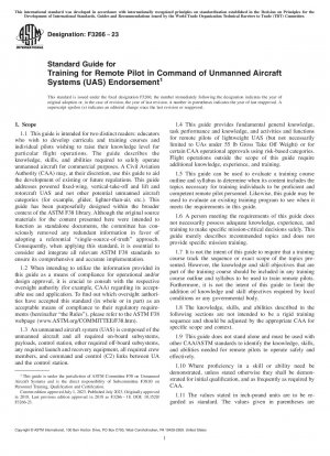 Standardhandbuch für die Ausbildung zum Fernpiloten für das Kommando über unbemannte Flugzeugsysteme (UAS). Bestätigung