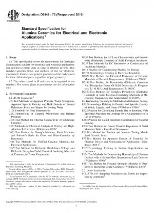 Standardspezifikation für Aluminiumoxidkeramik für elektrische und elektronische Anwendungen
