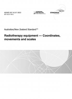 Strahlentherapiegeräte – Koordinaten, Bewegungen und Maßstäbe