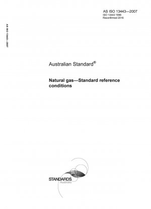 Erdgas – Standard-Referenzbedingungen