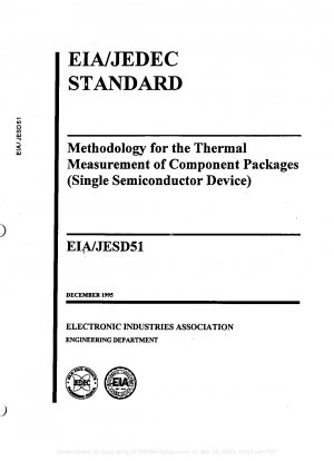 Methodik zur thermischen Messung von Komponentenpaketen (einzelnes Halbleiterbauelement)