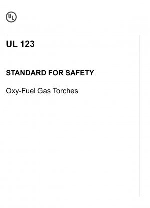 UL-Standard für Sicherheit für Autogengasbrenner
