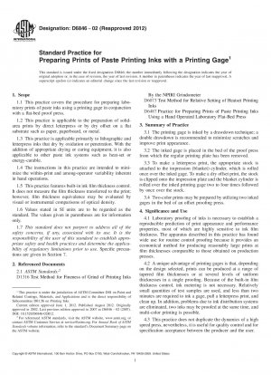 Standardpraxis für die Druckvorbereitung von Pastendruckfarben mit einer Drucklehre