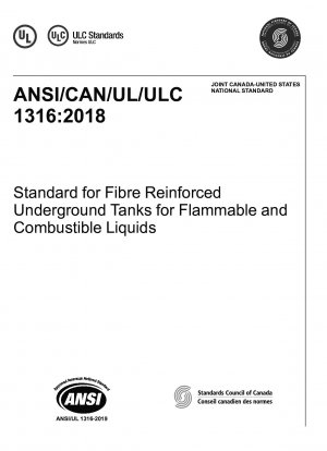 UL-Standard für unterirdische Sicherheitslagertanks aus glasfaserverstärktem Kunststoff für Erdölprodukte, Alkohole und Alkohol-Benzin-Mischungen
