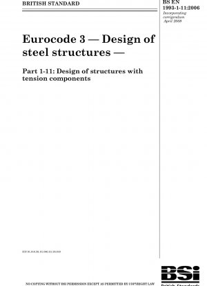 Eurocode 3. Bemessung von Stahlkonstruktionen – Bemessung von Tragwerken mit Zugkomponenten